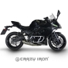 CRAZY IRON дуги Kawasaki Z650 и Ninja 650 &#039;17-23